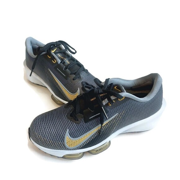Nike Mens Size 6.5 Air Zoom Infinity Tour 2 Golf Shoes FD0217-003 Black Gold main image 5